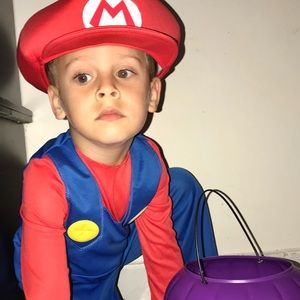 Boy Super MARIO Halloween costume